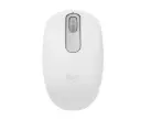 Mouse Logitech M196, Inalámbrico, Bluetooth, Óptico, 1,000DPI, RF Inalámbrico, Blanco SKU: 910-007457