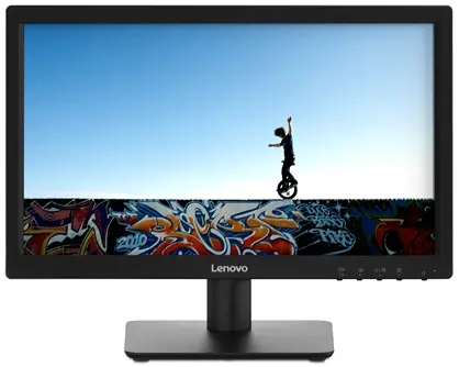 [61E0KAR6US] Monitor Lenovo D19-10 61E0 LED 18.5", HD, HDMI, Vga, 60Hz, Respuesta 5ms, Resolución 1366x768 Pixeles, Color Negro SKU: 61E0KAR6US