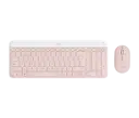 Kit de Teclado y Mouse Logitech MK470, RF Inalámbrico, USB, Rosa (Español) SKU: 920-011312