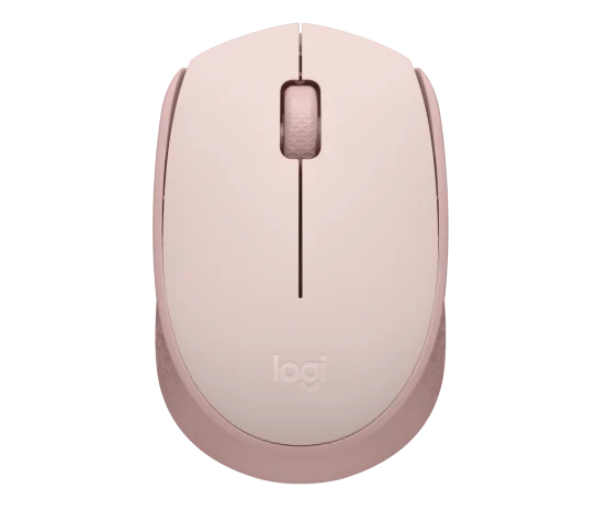 Mouse Ergonómico Logitech M170, Inalámbrico, Óptico, 1.000DPI, RF Inalámbrico, Rosa SKU: 910-006862 