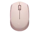 Mouse Ergonómico Logitech M170, Inalámbrico, Óptico, 1.000DPI, RF Inalámbrico, Rosa SKU: 910-006862 