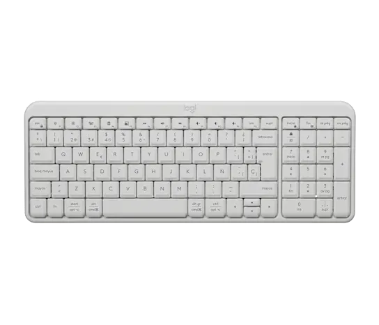 [920-013446] Teclado Logitech K250, Inalámbrico, Bluetooth, Blanco, Español SKU: 920-013446