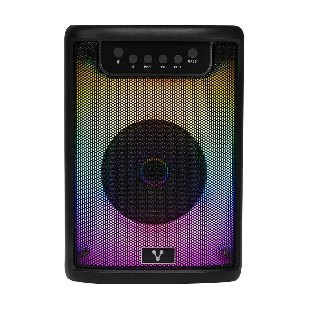 Vorago Bafle KSP-205, Bluetooth, Alámbrico/Inalámbrico, 10W RMS, USB, Negro, Rgb SKU: KSP-205