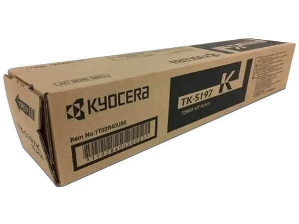 TK5197K Original Tóner Negro TK-5197K Kyocera TASKALFA 308CI, 306CI  12,000 Páginas SKU: 1T02R40US0