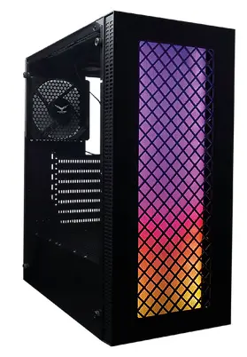 Gabinete Evotec Beijingi, Midi-Tower, ATX/Micro-ATX/Mini-ITX, USB 2.0/3.0, sin Fuente, 3 Ventiladores Instalados, Negro, GABEVO490 SKU: EV-1020