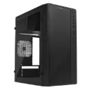 Gabinete Acteck Kioto GC220, Micro-Tower, Micro-ATX/Mini-ITX, USB 2.0, con Fuente de 500W, sin Ventiladores Instalados, Negro, CS-787 SKU: AC-933063
