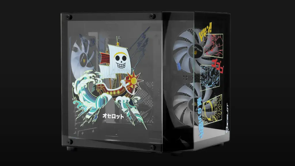 Gabinete Ocelot Gaming BLACK BUCCANEER, Midi-Tower, Micro-ATX/Mini-ITX, USB 2.0/3.0, sin Fuente, sin Ventiladores Instalados, Negro, CS-1063 SKU: BLACK BUCCANEER