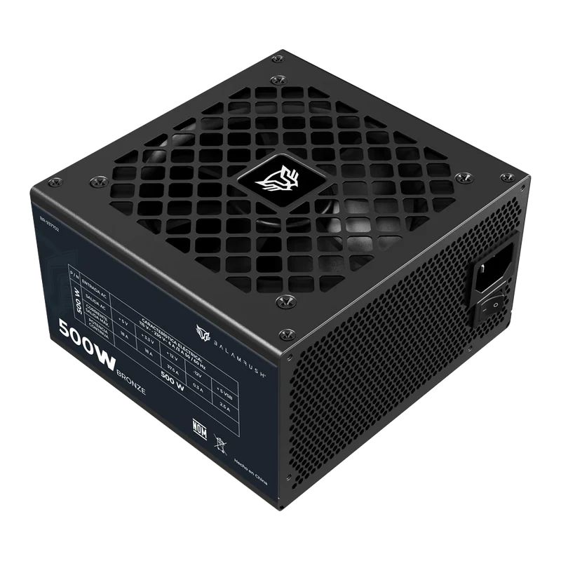 [BR-937702] Fuente de Poder Balam Rush GR Burst GR500B 80 PLUS Bronze, 24-pin ATX, 120mm, 500W, CSP-555 SKU: BR-937702