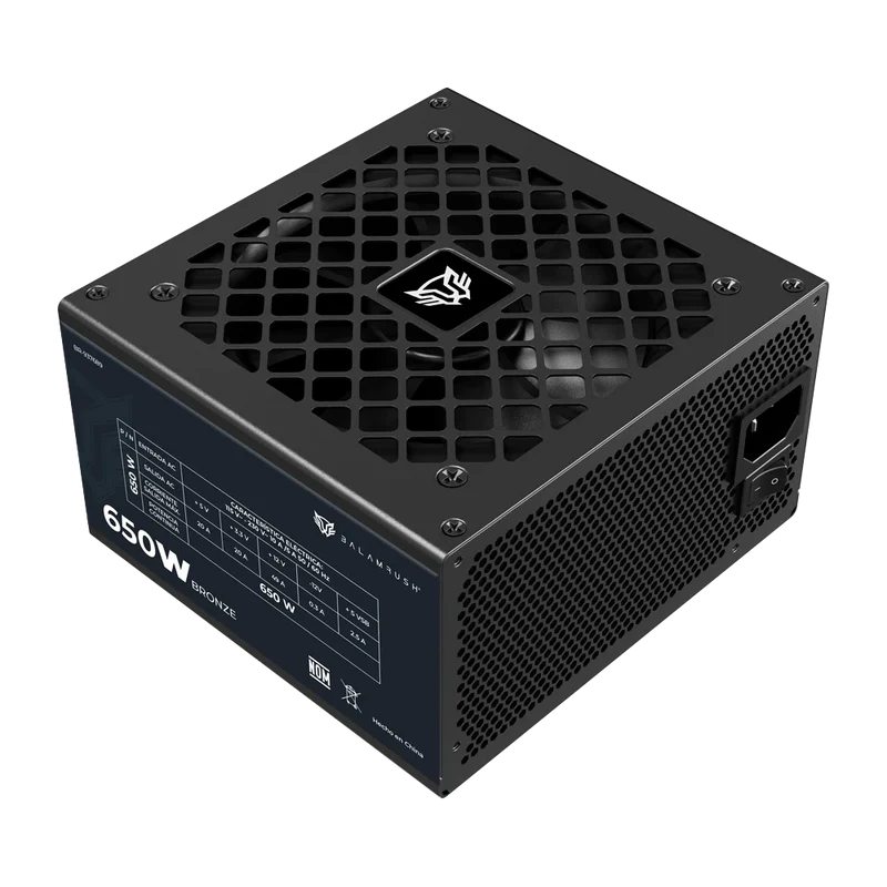 Fuente de Poder Balam Rush GR Burst GR650B 80 PLUS Bronze, 24-pin ATX, 120mm, 650W, CSP-553 SKU: BR-937689