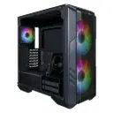 Gabinete Cooler Master MasterBox HAF 500, Midi-Tower, ATX/EATX/Micro-ATX/Mini-ITX/SSI-CEB, USB 3.0, sin Fuente, 3 Ventiladores Instalados, Negro, CS-804 SKU: H500-KGNN-S00