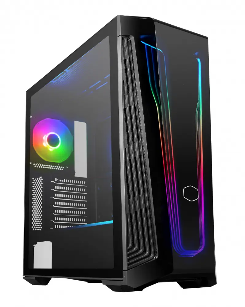 Gabinete Cooler Master MasterBox 540, Midi-Tower, ATX/EATX/Micro-ATX/Mini-ITX, USB 3.0, sin Fuente, 1 Ventilador Instalado, Negro, CS-819 SKU: MB540-KGNN-S00