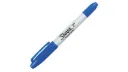 1 Pieza Sharpie Marcador Permanente Twin Tip, Doble Punta, Azul, 1805637 SKU: 1805637Pieza