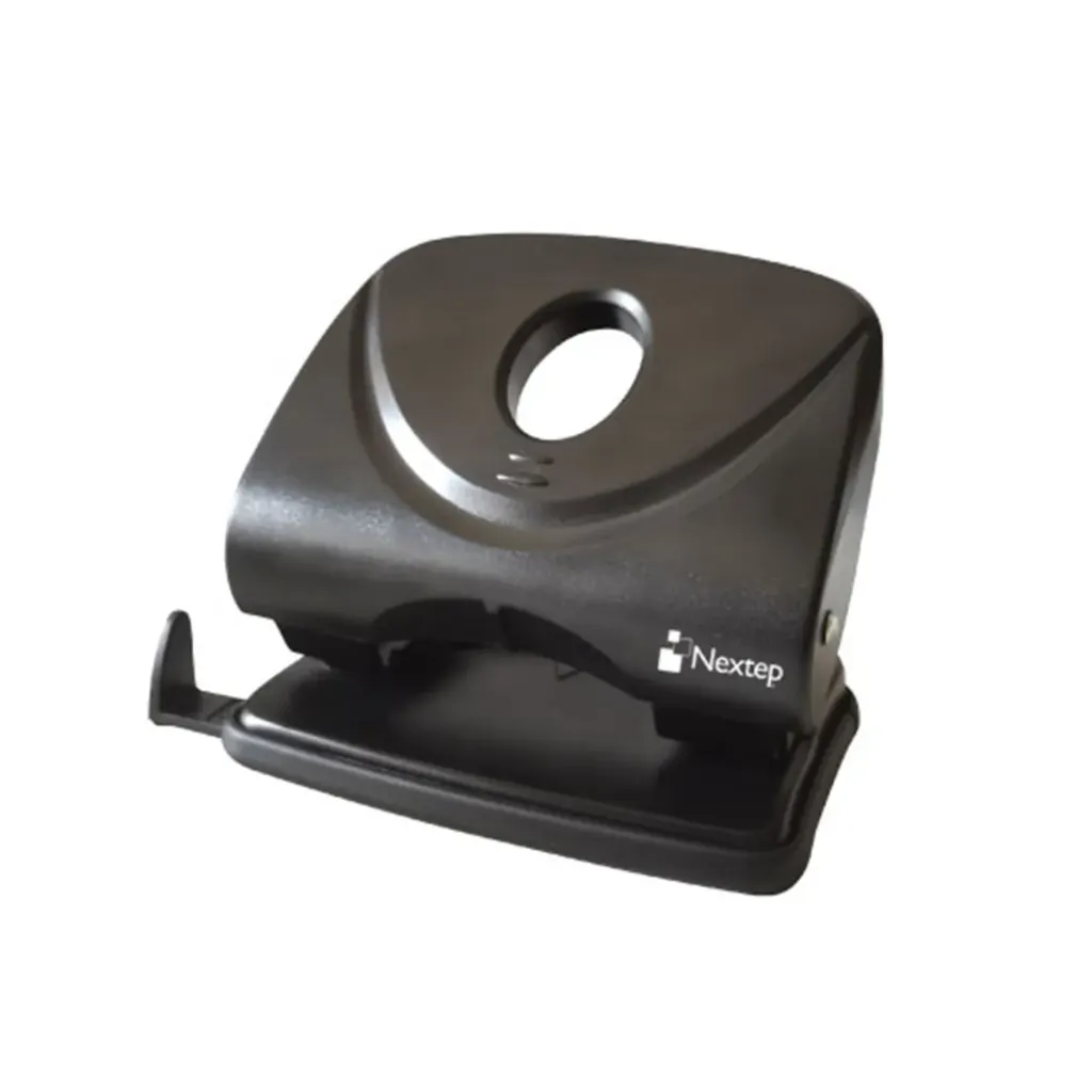 [NE-121P] Nextep Perforadora de 2 Orificios, hasta 25 Hojas, Negro SKU: NE-121P