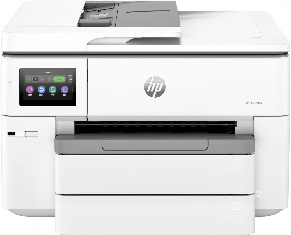 Multifuncional HP OfficeJet Pro 9730, Color, Inyección de Tinta, Inalámbrico, Impresora, Copiadora, Escáner A3, Doble Carta SKU: 537P5C SKU: 537P5C