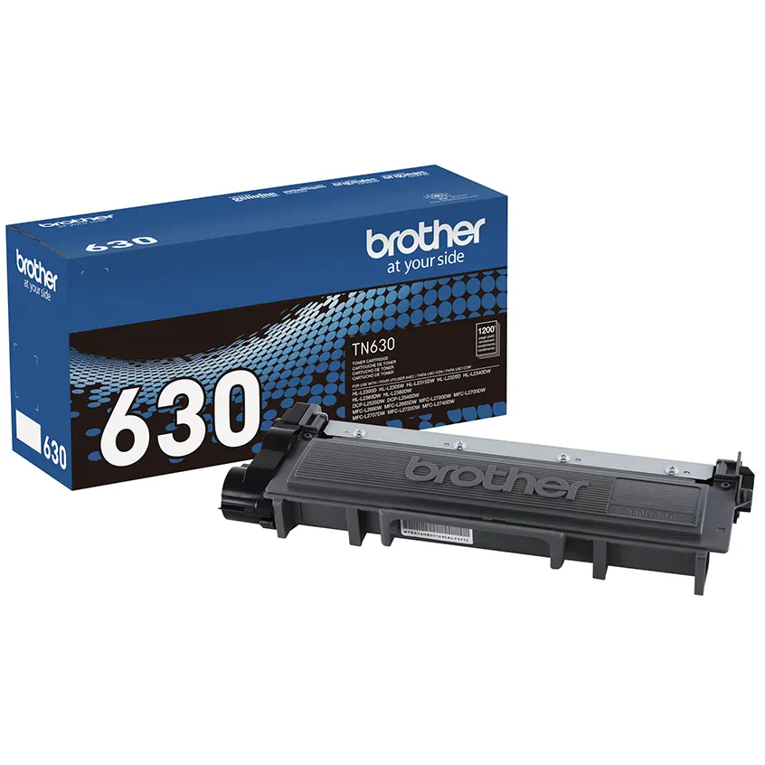 [TN630] TN630 Negro Original Cartucho de Toner Brother TN-630 HL-L2300D, HL-L2305W, HL-L2315DW, HL-L2320D, HL-L2340DW, HL-2360DW, DCP-L2620DW, DCP-L2540DW, MFC-L2680DW, MFC-L2685DW, MFC-L2700DW, MFC-L2705DW, MFC-L2707DW, MFC-L2740DW 1,200 Pag. SKU: TN630