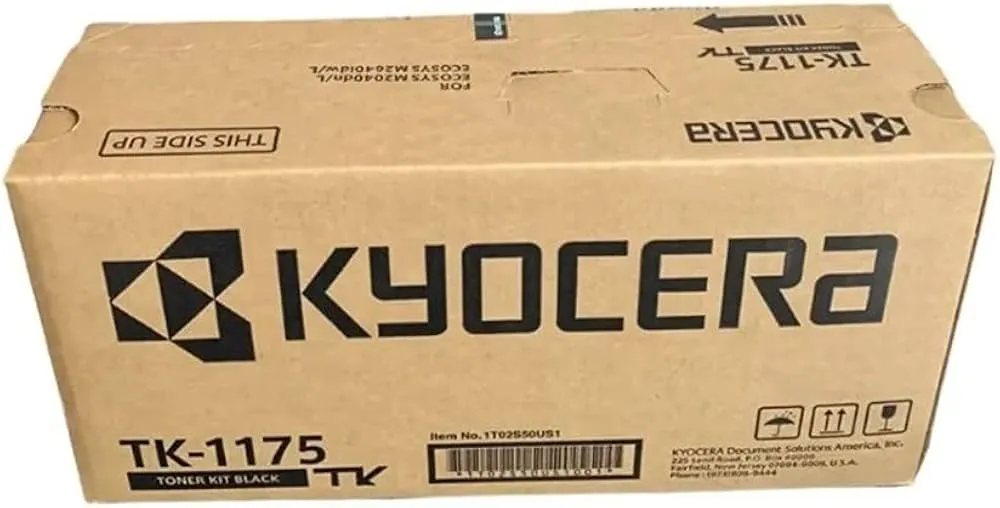 TK-1175 Original Tóner TK1175 Kyocera ECOSYS M-2040Dn, ECOSYS M-2640Idw 1T02S50US1 7,500 Páginas SKU: TK-1175