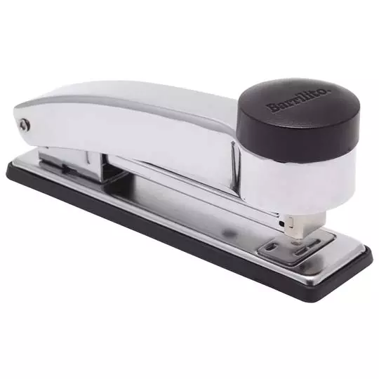 Barrilito Engrapadora Metálica 8191ETC, Tira Completa, 50 Hojas, Gris SKU: 8191ETC