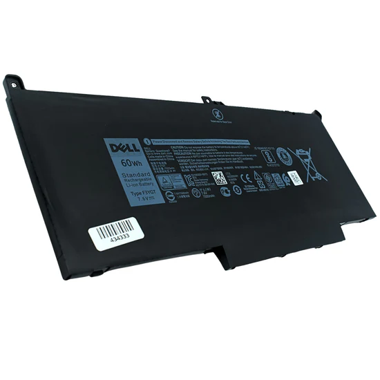 BO-F3YGT Bateria Original 7.6V / 60Wh Dell LATITUDE 7280 7480 DM3WC 2X39G , F3YGT SKU: BO-F3YGT