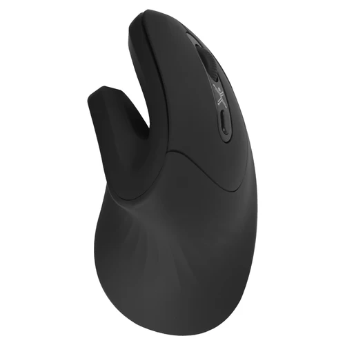Mouse Ergonómico Perfect Choice Snouse, Inalámbrico, Óptico, 1.600DPI, RF Inalámbrico, Negro MS-1596 SKU: PC-045199