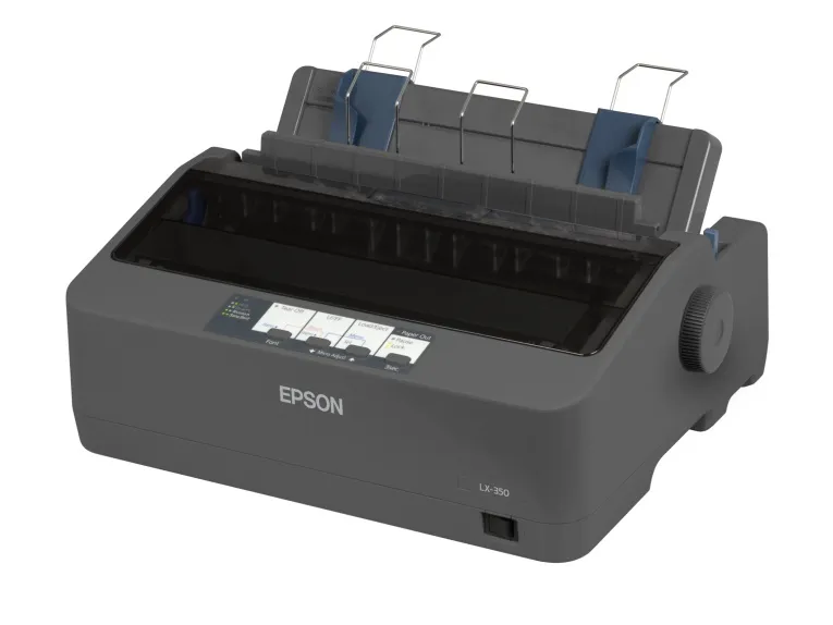 [C11CC24001] Epson LX-350 110V, Blanco y Negro, Matriz de Puntos, 9 Agujas, 10 Pulgadas, 347 CPS, Paralelo, Usb, Serial PR-1992 SKU: C11CC24001