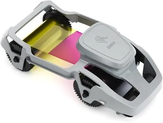 Zebra Cinta YMCKO, 200 Páginas, Negro/Cian/Magenta/Amarillo SKU: 800300-250LA