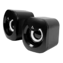 Acteck Bocinas Esence Basic, Alámbrico, AS215 6W RMS, 3.5mm, Alimentación Usb, Negro, SPK-2330 SKU: AC-935272