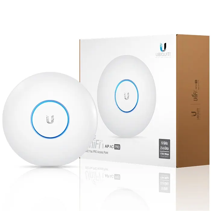 Access Point Ubiquiti Networks UniFi AP AC PRO, 1300 Mbit/s, 2.4/5GHz, 3 Antenas de 3dBi SKU: UAP-AC-PRO