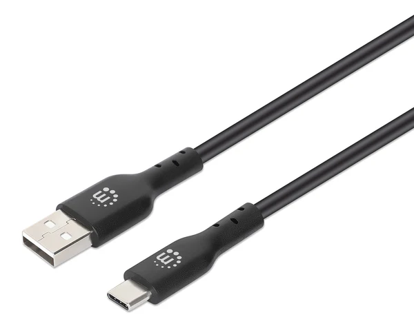 Manhattan Cable USB-A Macho - USB-C Macho, 3 Metros SKU: 354981