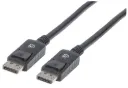 Manhattan Cable DisplayPort 1.2 Macho - DisplayPort 1.2 Macho, 4K, 60Hz, 1 Metro, Negro SKU: 306935