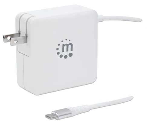[180245] Manhattan Cargador de Pared Universal, 60W, USB C, 1x USB A, Blanco SKU: 180245