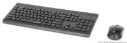 Kit de Teclado y Mouse Manhattan 180771, Inalámbrico, RF Inalámbrico, Negro, Español SKU: 180771