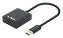 Manhattan Adaptador USB 3.0 Macho - HDMI Hembra, Negro SKU: 153690