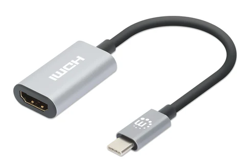 [153973] Manhattan Hub USB-C Macho, 1x HDMI, 5 Gbit/s, Gris HDMI - USB Tipo C Macho SKU: 153973
