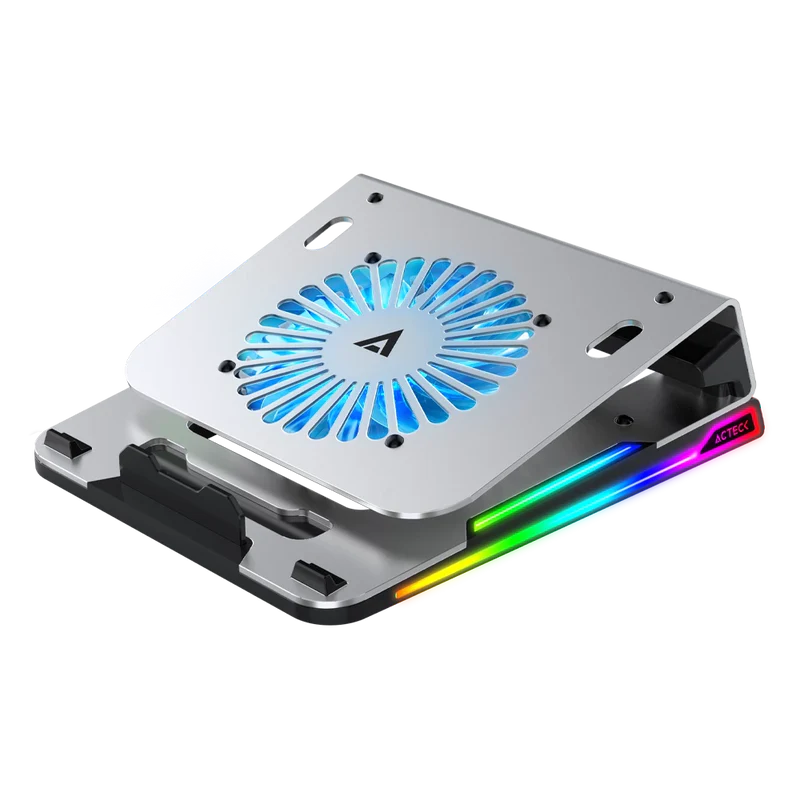 [AC-936156] Acteck Base Enfriadora FROOST EX BE650 RGB para Laptop 16", con 1 Ventilador, Negro/Plata AC-11777 SKU: AC-936156