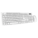 Kit de Teclado y Mouse Acteck Creator Prime MK225, Inalámbrico, USB, Blanco, Español SKU: AC-941785