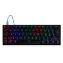 Teclado Gamer Game Factor KBG560 RGB, Teclado Mecánico, Switch Blue, Alámbrico, Negro (Español) SKU: KBG560-BL