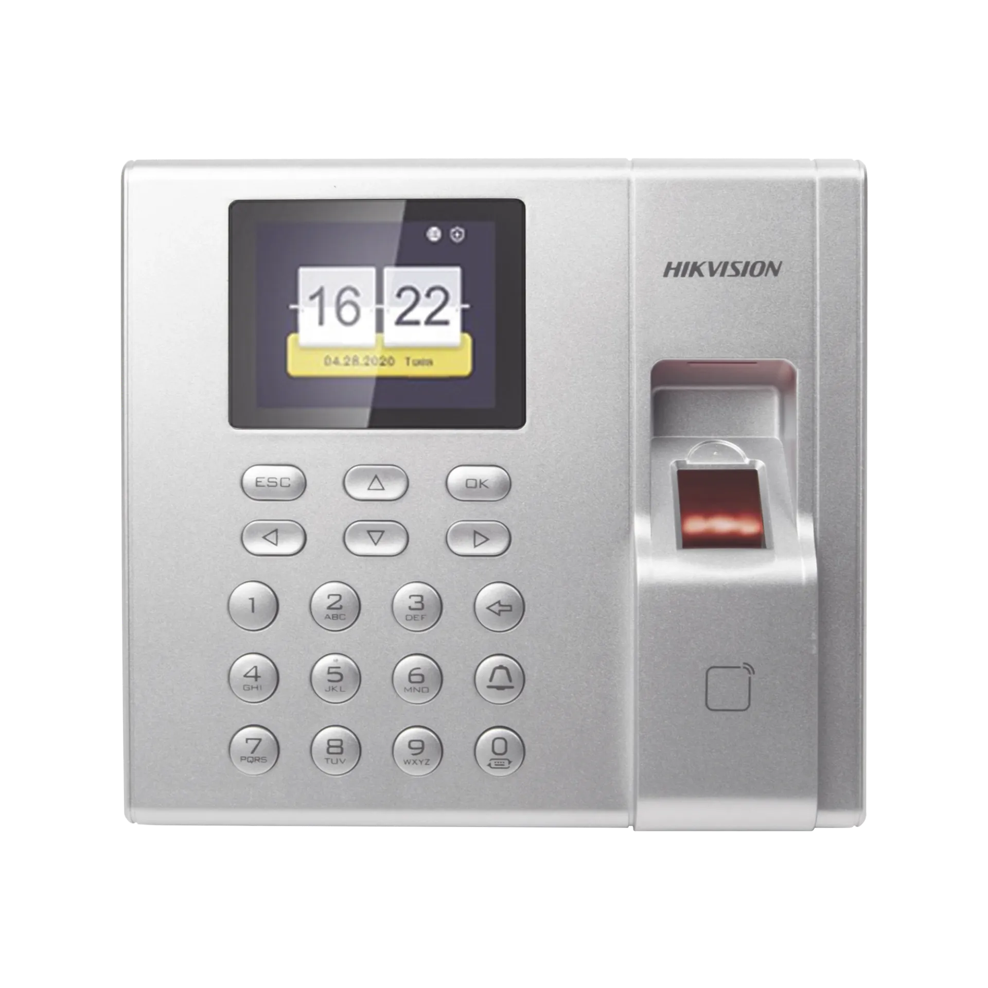 Hikvision Control de Acceso y Asistencia Biométrico DS-K1T8003EF, 1000 Tarjetas/Tarjetas, Reloj Checador USB 2.0 SKU: DS-K1T8003EF