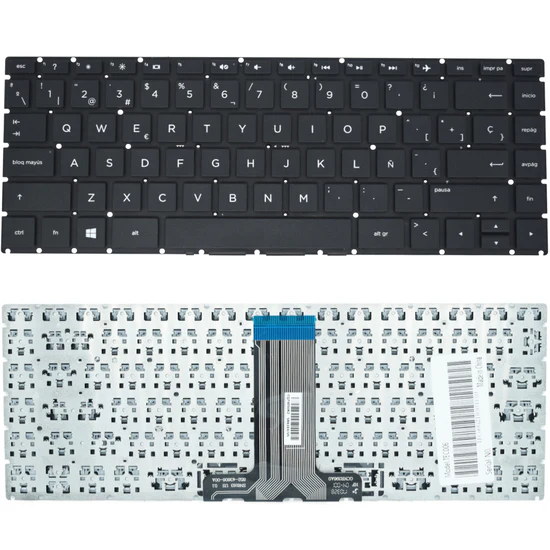 [TEC006] TEC006 Teclado color Negro (SP) para HP 14-bs000 14-bs100 14-bs500 14-bs 240 G6 245 G6 246 G6 SKU: TEC006