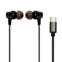 Naceb Audífonos Intrauriculares con Micrófono NA-0321, Alámbrico, 1.2 Metros, Tipo C USB-C, Negro BOCNCB810 SKU: NA-0321