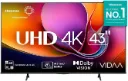 Televisión Hisense Smart TV LED 43A65NV 43", 4K Ultra HD, Negro. TV-1164 SKU: 43A65NV