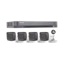 Hikvision Kit de Vigilancia HIK5MPSLQ-KIT de 4 Cámaras CCTV Bala y 4 Canales, con Grabadora SKU: HIK5MPSLQ-KIT(B)
