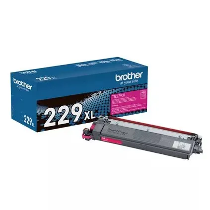 [TN229XLM] TN229XLM Magenta Original Cartucho de Toner Brother TN-229XLM DCP-L3560CDW, HL-L3220CDW, HL-L3280CDW, HL-L3295CDW, HL-L3300CDW, HL-L8245CDW, MFC-L3720CDW, MFC-L3765CDW, MFC-L3780CDW y MFC-L8395CDW, 2,300 Pag. SKU: TN229XLM