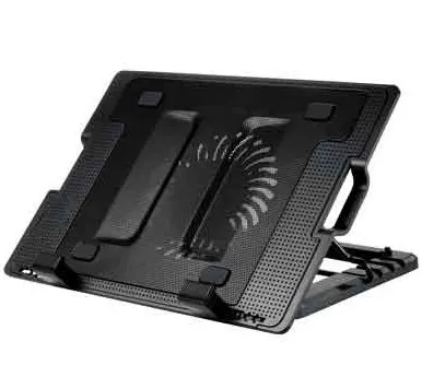[917140] BRobotix Base Enfriadora Ajustable + Hub USB, Máximo 17", con 1 Ventilador de 1400RPM, Negro ACCRBT1040  SKU: 917140
