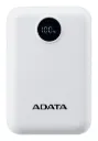 Cargador Portátil Adata Power Bank C10022, 10,000mAh, Blanco, BATDAT530 SKU: PC10022-12WH