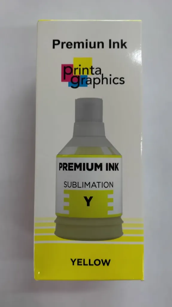 T49MY Amarillo Sublimación Bote de Tinta solo para Sublimar Universal SKU: T49MY