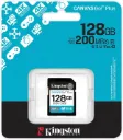 Kingston Tarjeta De Memoria SD, Canvas Go Plus Gen4, Capacidad: 128GB, 4K, Clase 10, UHS-I, U3, V30, Lectura: 200MB/s, SKU: SDG4/128GB
