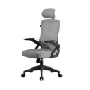 Acteck Silla Flux Core EC303HR, Respaldo de malla, Reposabrazos Abatible, Gris, SILACT190 SKU: AC-944168