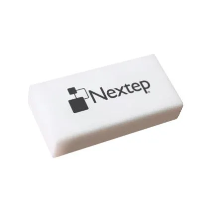 1Pieza Goma de Borrar Nextep Blanco 4x2cm SKU: NE-089MPieza