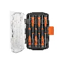 Juego con 6 desarmadores largos de precisión, Truper Truper JOY-6L SKU: 14156