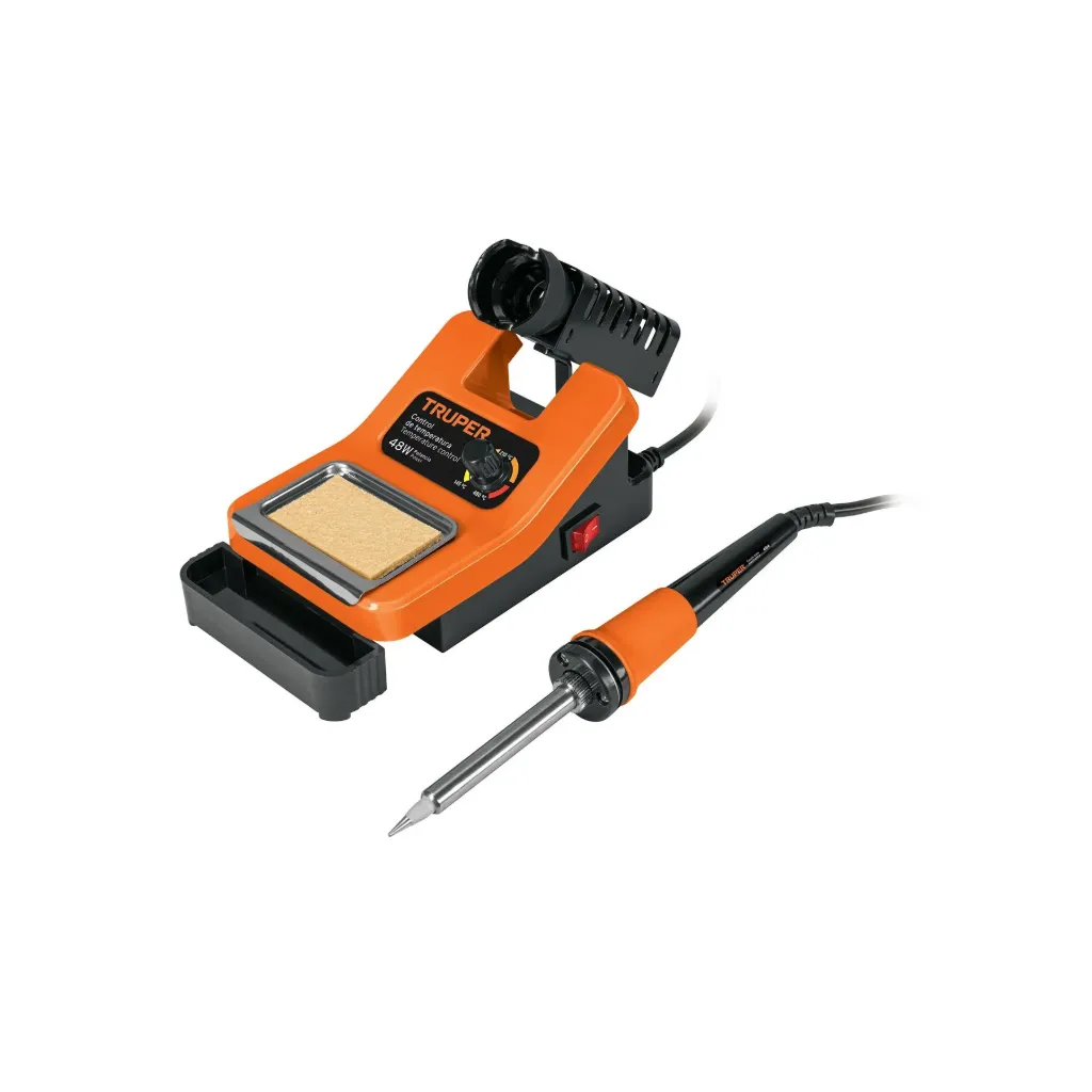 Cautín 48 W profesional para electrónica con estación Truper CAU-48ES SKU: 101398